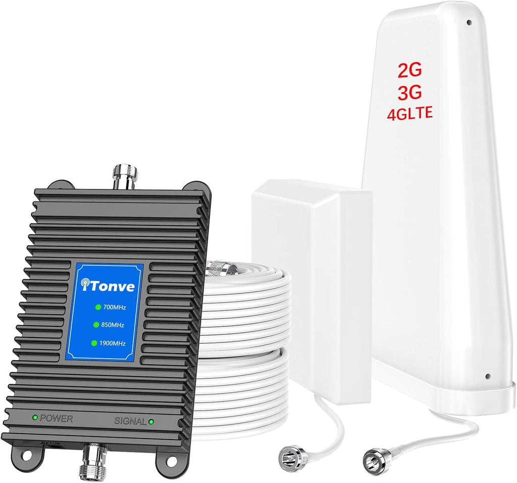 Cell Phone Signal Booster 2G 3G 4G 5G 700/850/1900Mhz Repeater Amplifier M112