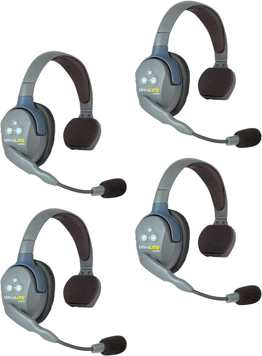 4 Single Ear Wireless Headset Communication System O5329