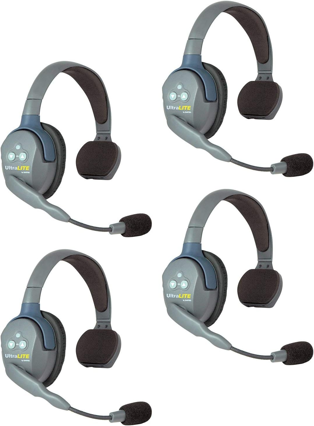 4 Single Ear Wireless Headset Communication System O5329