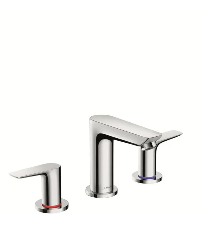 Brushed Nickel Widespread Faucet Y12080
