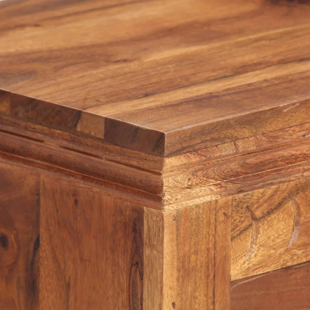 Solid Acacia Wood Sideboard V7645