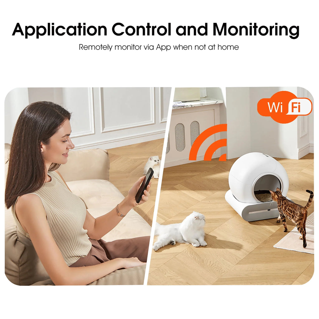 Automatic Self Cleaning Cat Litter Box S6212
