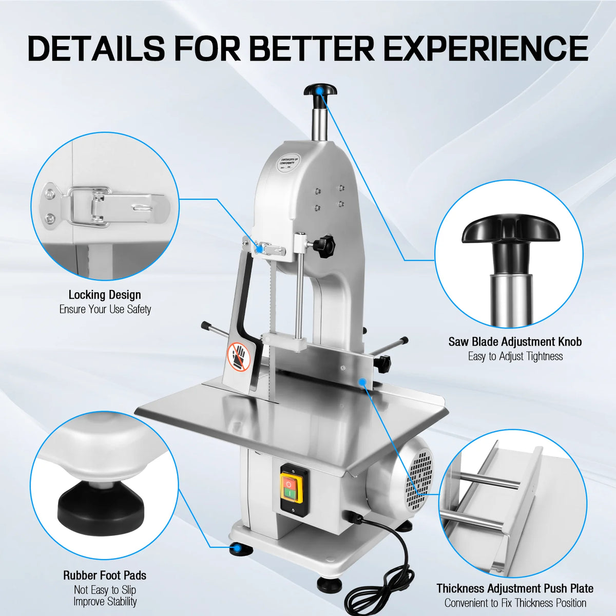 1500W Electric Bone Saw Cutting Machine D945