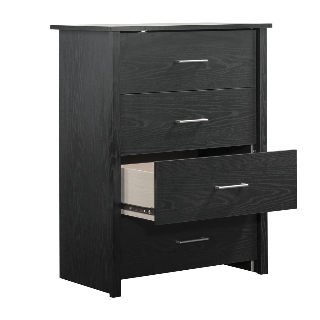 White 4-Drawer Dresser O990