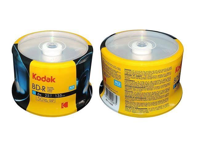 100-Pack 6X BD-R BLU-RAY Blank Disc Media 25GB Cake Box G37801
