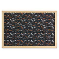 Printed Fabric Poster with Frame, 35" x 23" M852
