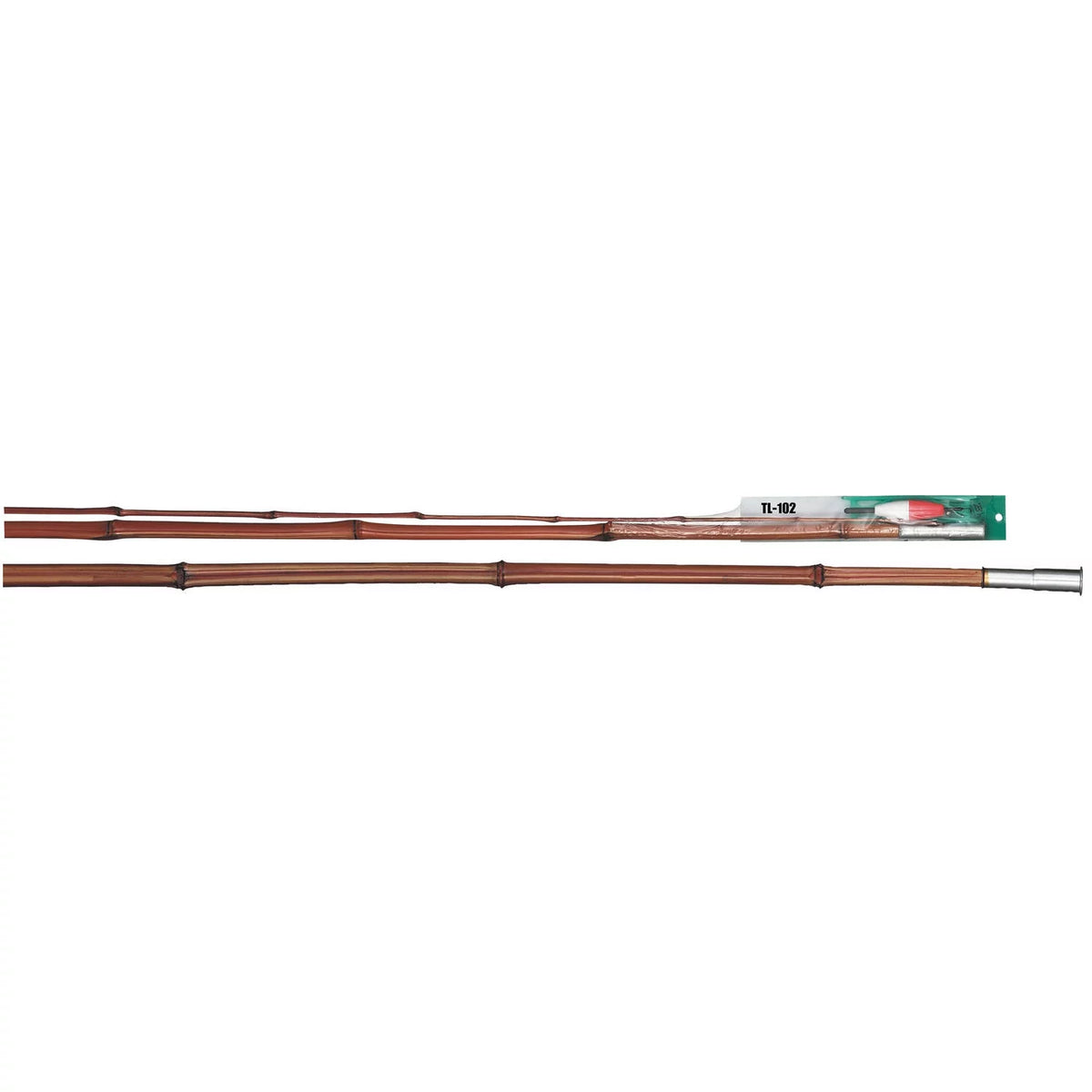 10' Jointed Bamboo Fishing Rod Z6465