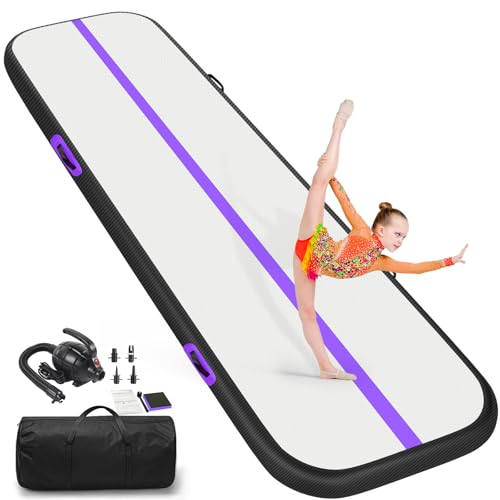 6.6ft Inflatable Tumbling Mat with Electric Pump K44156