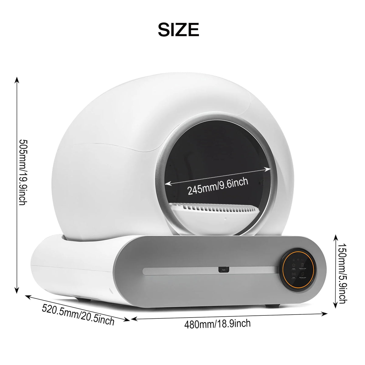 Automatic Self Cleaning Cat Litter Box S6212