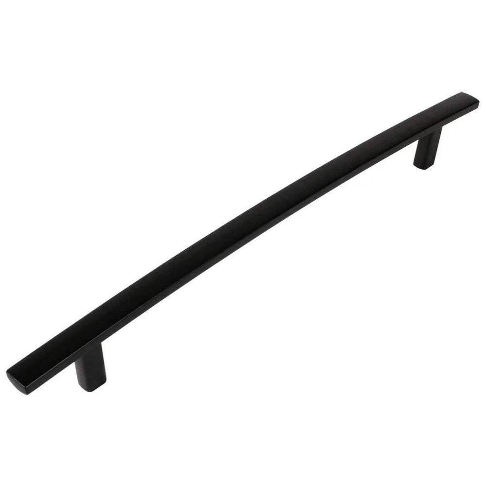 5 Pack Matte Black Curved Arch Handle Pull N888110