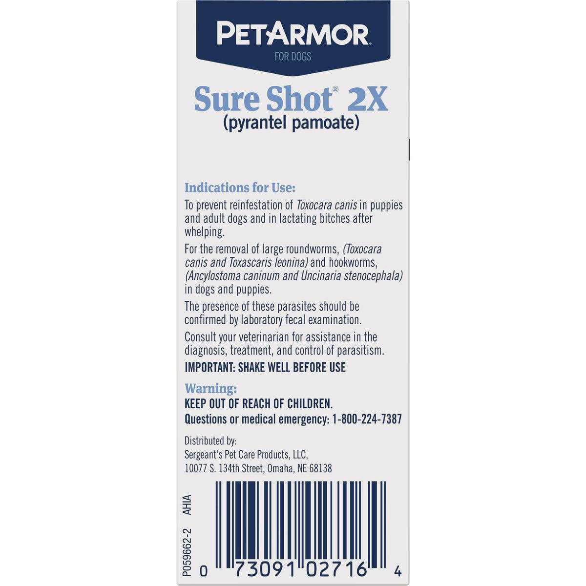 Liquid Wormer for Dogs N6463
