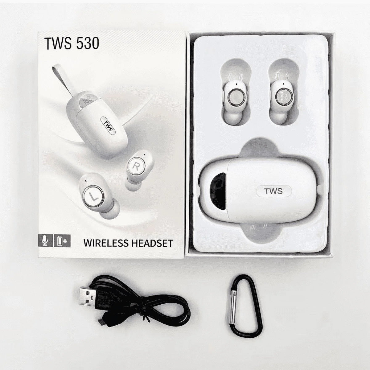 Wireless Bluetooth in-Ear Headphones with Charging Case F5344