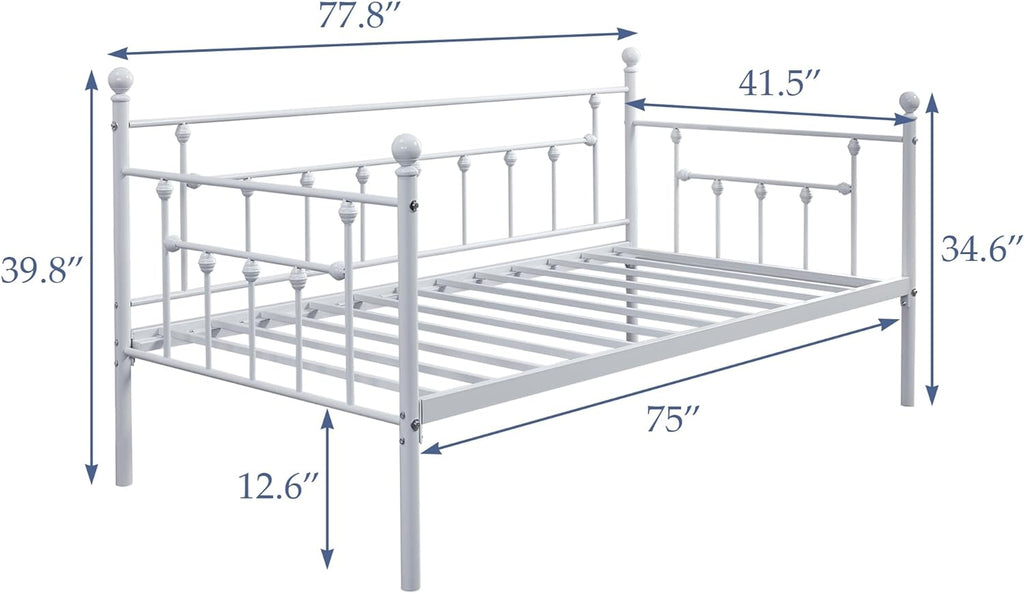 Twin Size Metal Bed Frame P399097