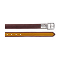 Yellow Brown Stirrup Leathers C59589