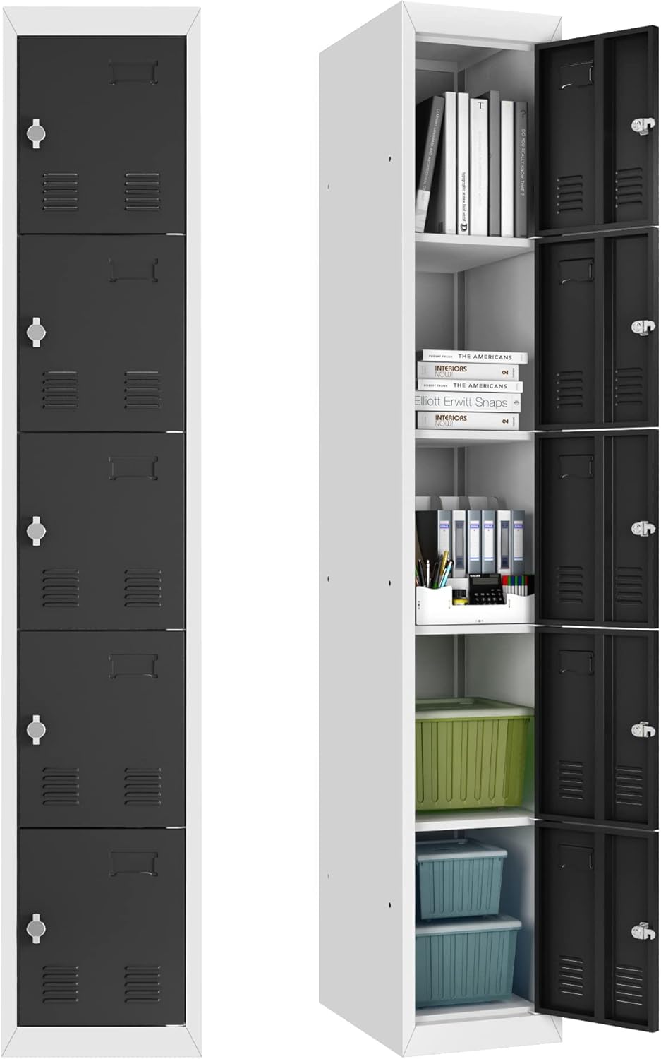 5 Door Metal Storage Cabinet Y9882