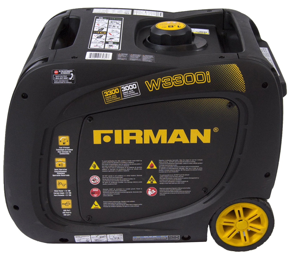 3300/3000 Watt Gas Electric Start Inverter Generator O567