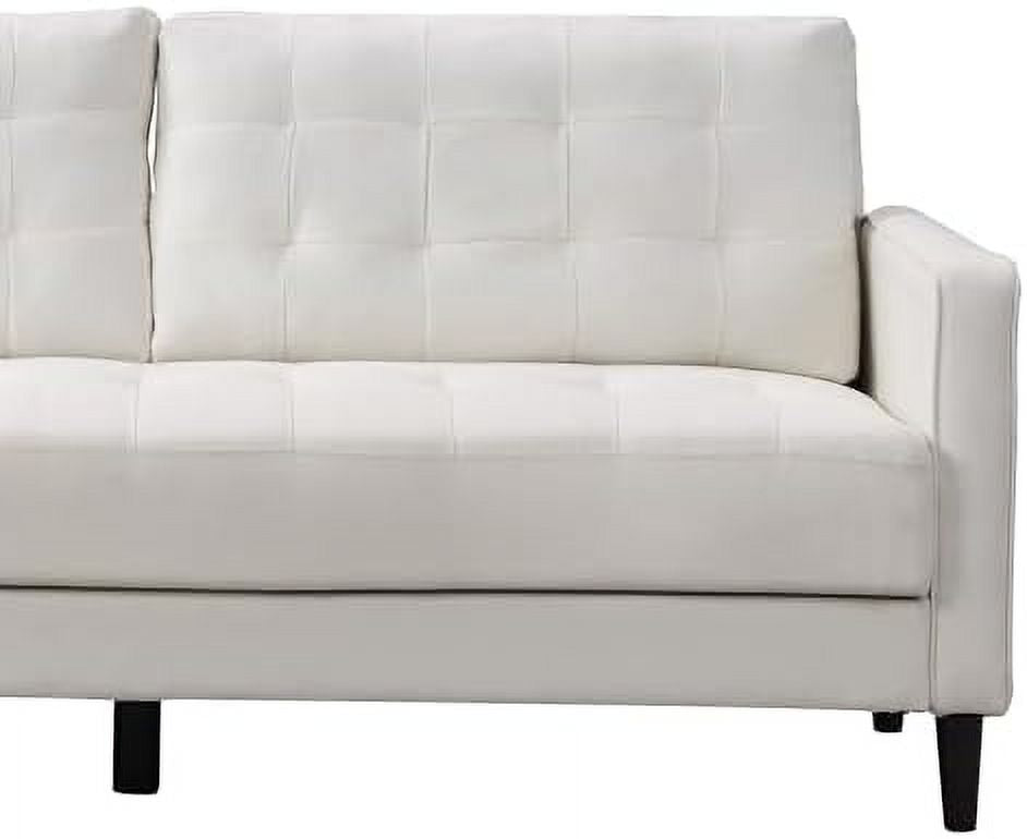 Green Velvet 3 Seater Couch with Tufted Cushion G423851