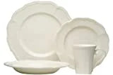 16-Piece White Dining Set W3271