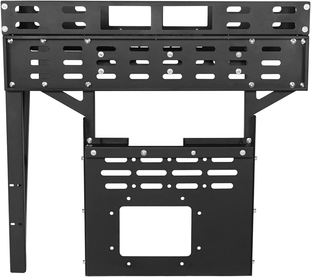 Tailgate Basket Rear Cargo Rack System with Reinforced Tailgate Hinge Kit T4698
