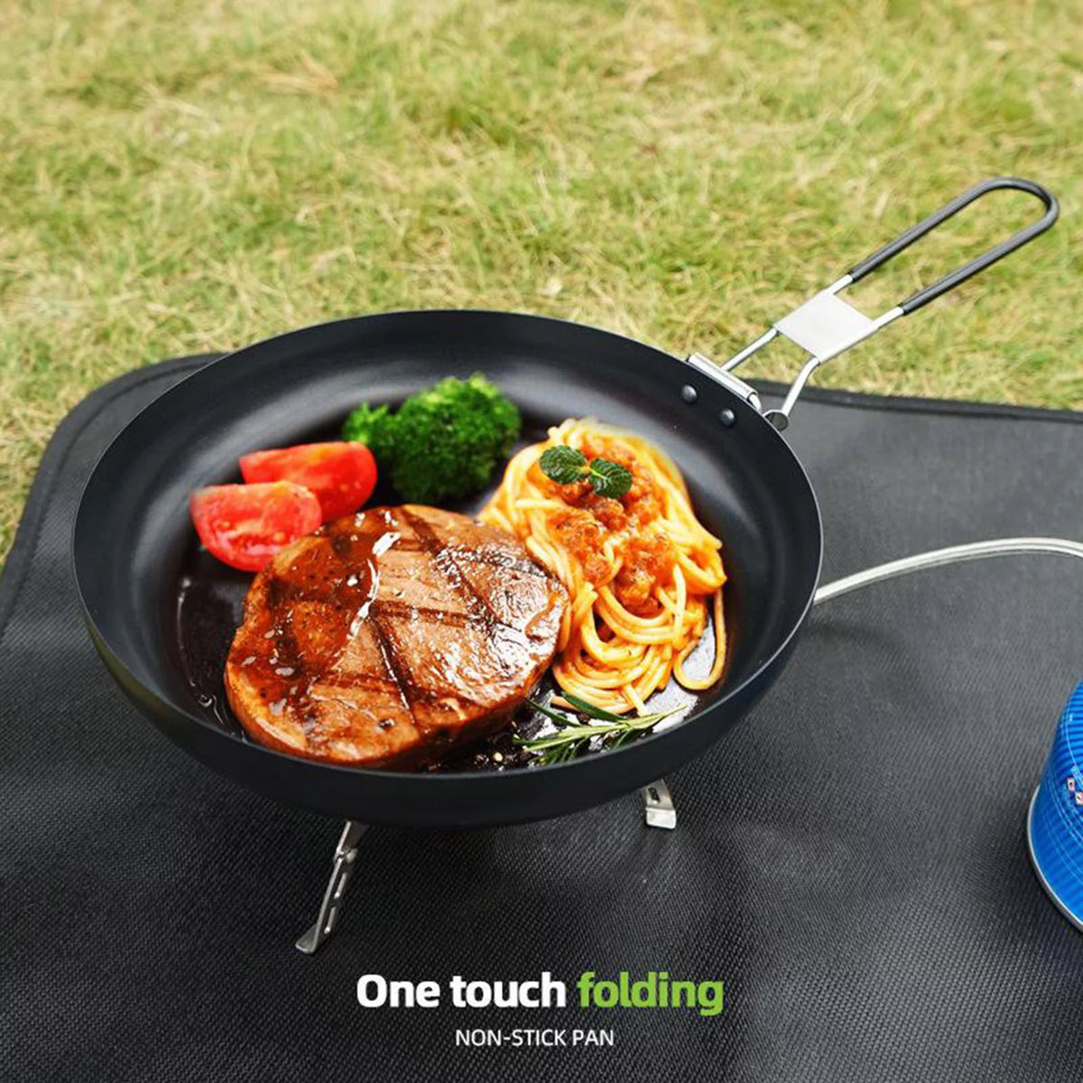 Non Stick Camping Skillet Frying Pan 9'' U276610