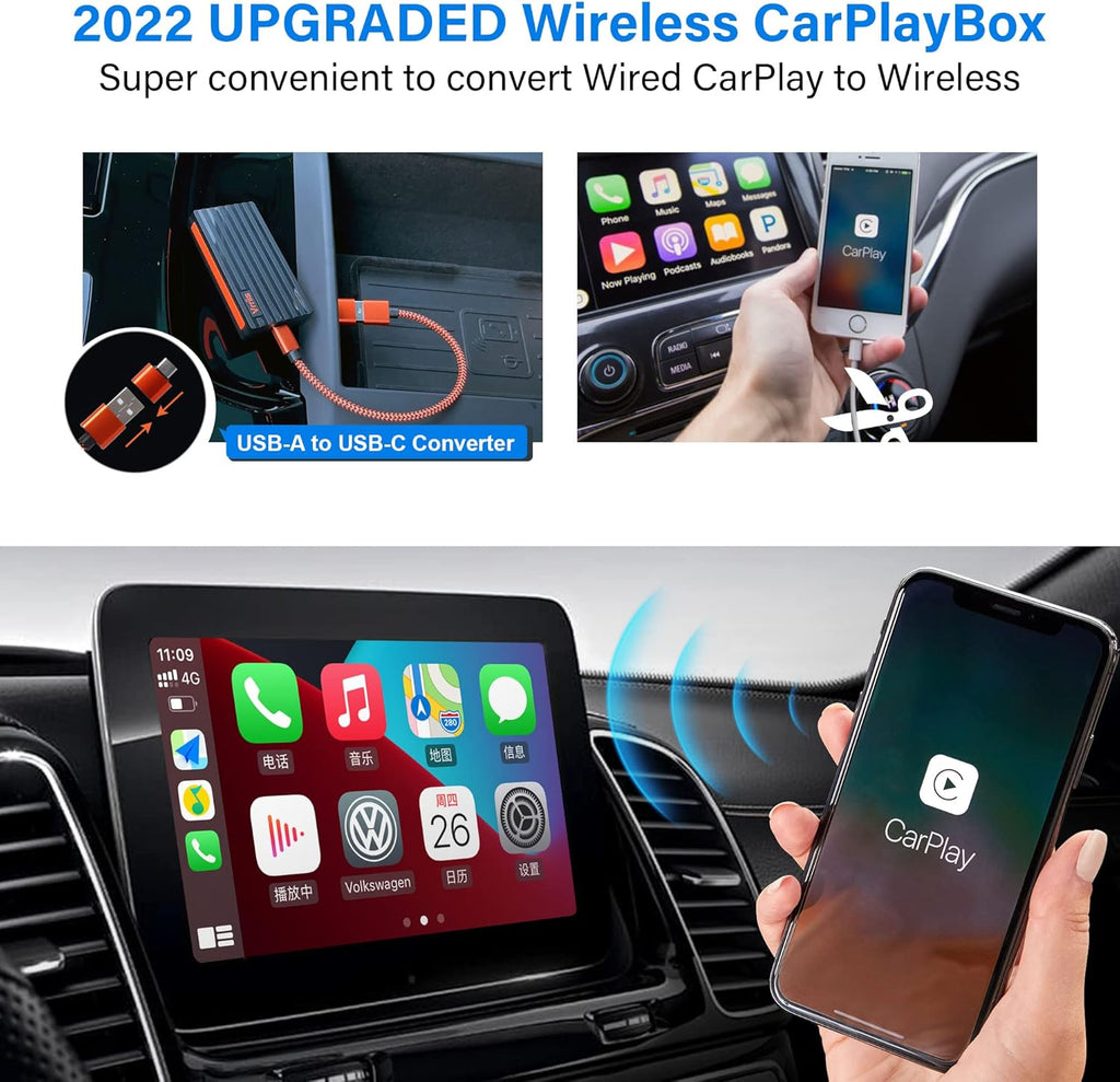 Wireless CarPlay Adapter Pack of 2 Q881