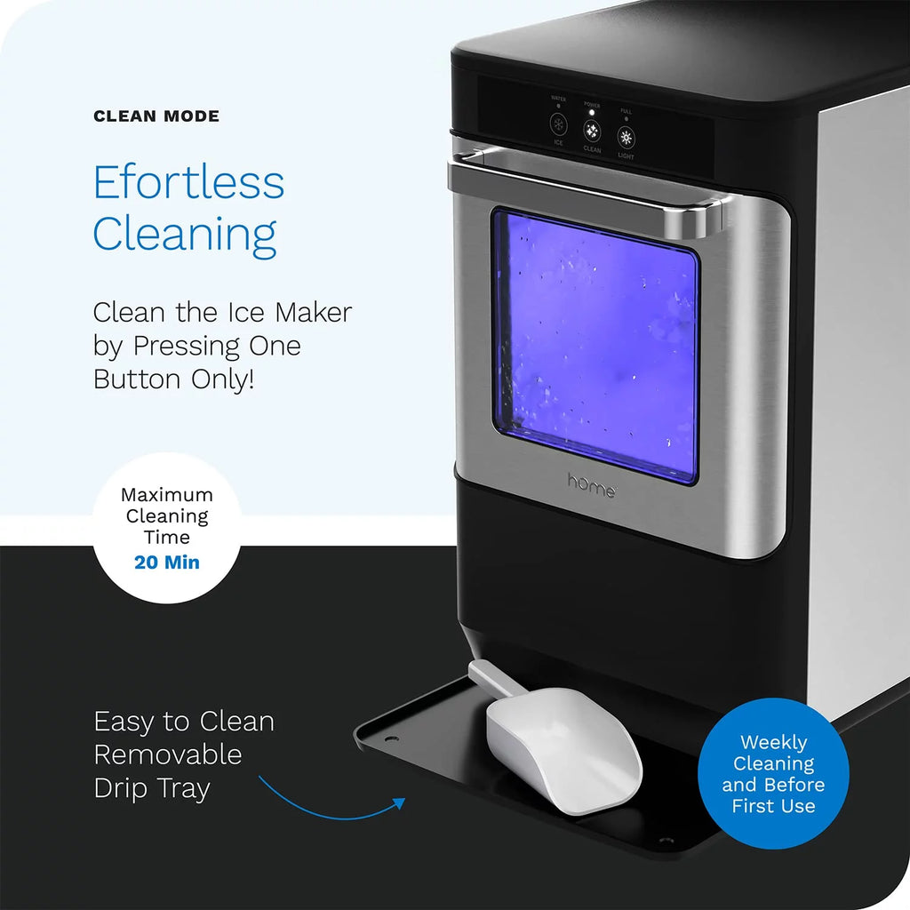 Stainless Steel Countertop Nugget Ice Maker H895559