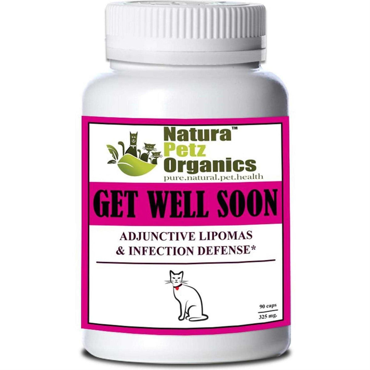 Organic Pet Adjunctive Lipoma + Infection Defense Caps 325 mg Z137726