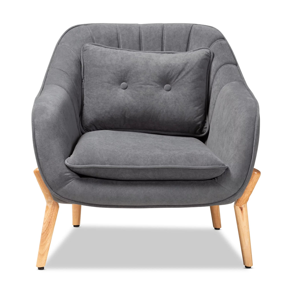 Gray Club Chair L54805