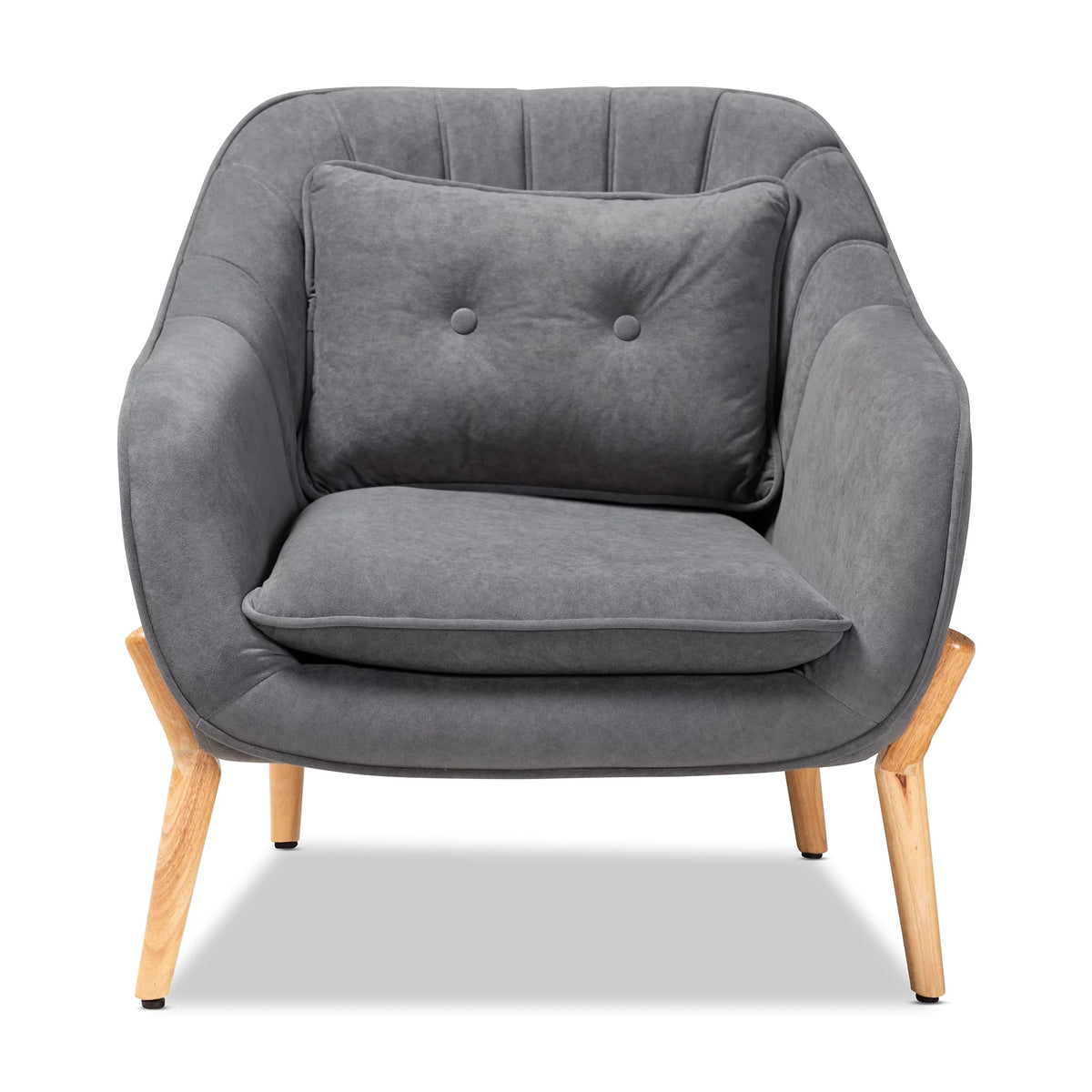 Gray Club Chair L54805