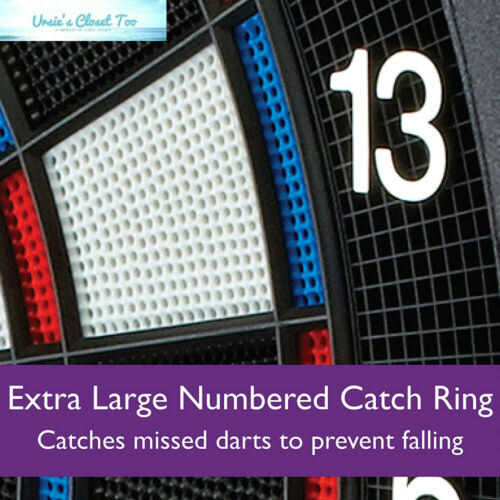 Electronic Soft Tip Dartboard with Cabinet Y253441