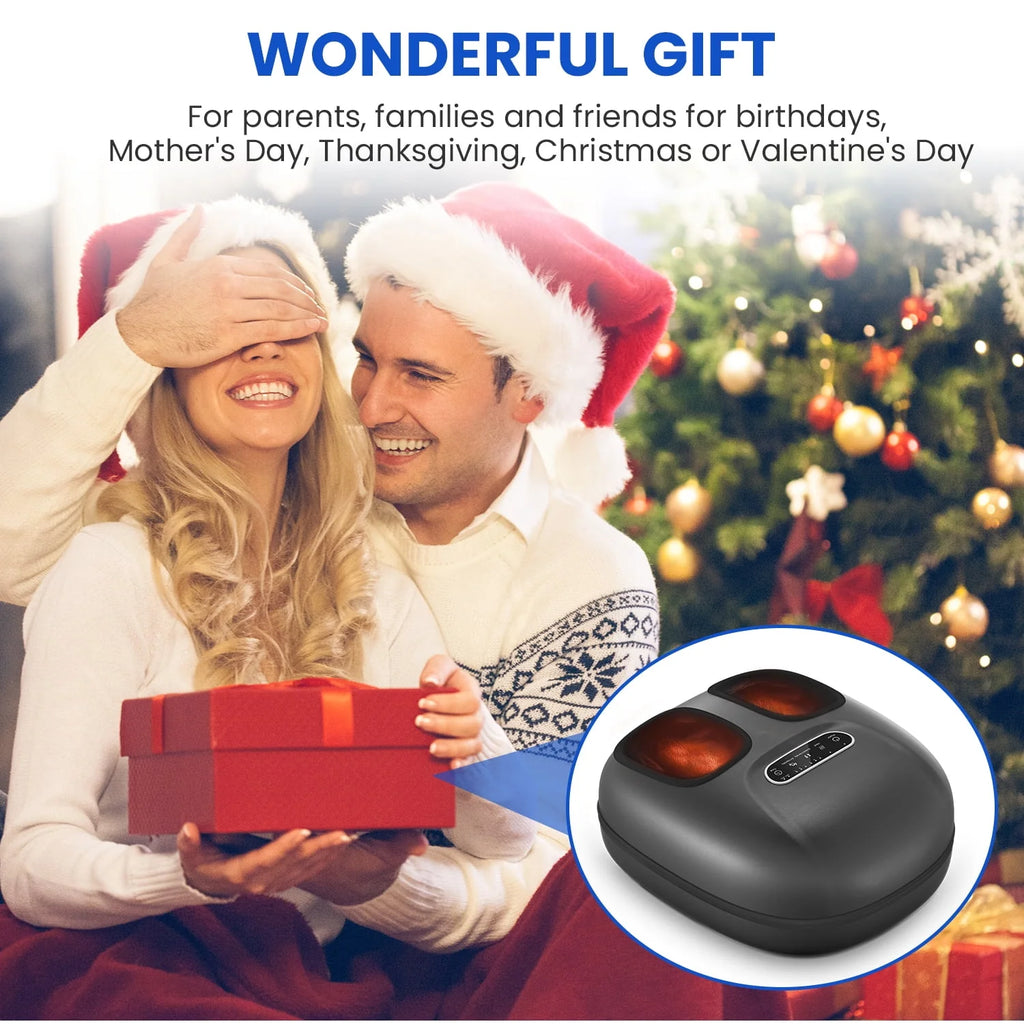 Black Shiatsu Foot Massager with Heat Z59494