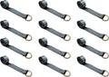 2” x 10’ D-Ring Lasso Strap & Recovery Auto Tie Down (Green, 50 - Pack) C70904