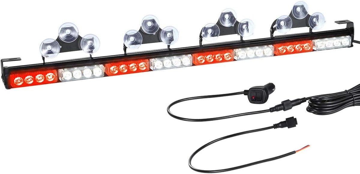 Red Blue LED Emergency Strobe Light Bar D268585