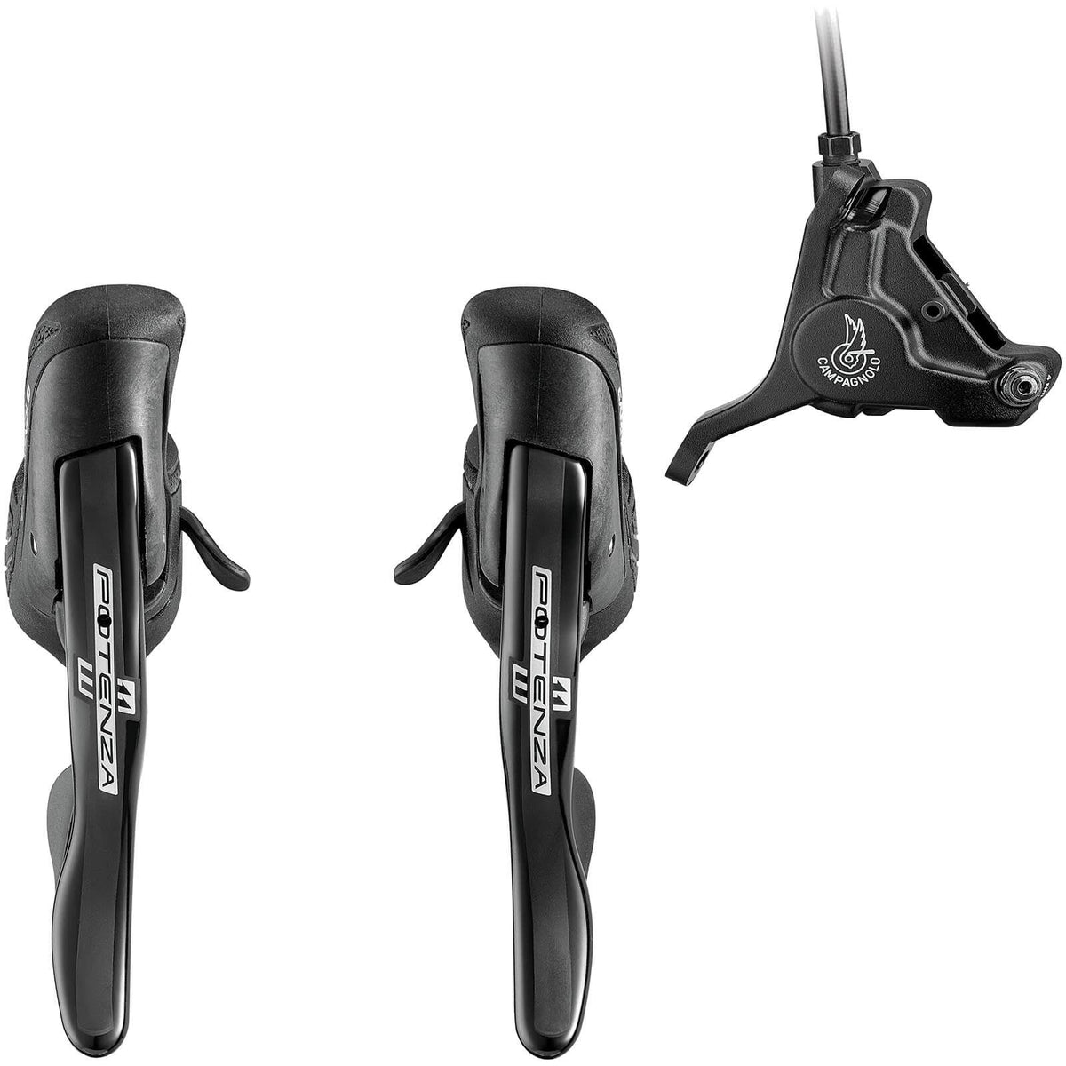 Black 160mm Front Caliper S24502