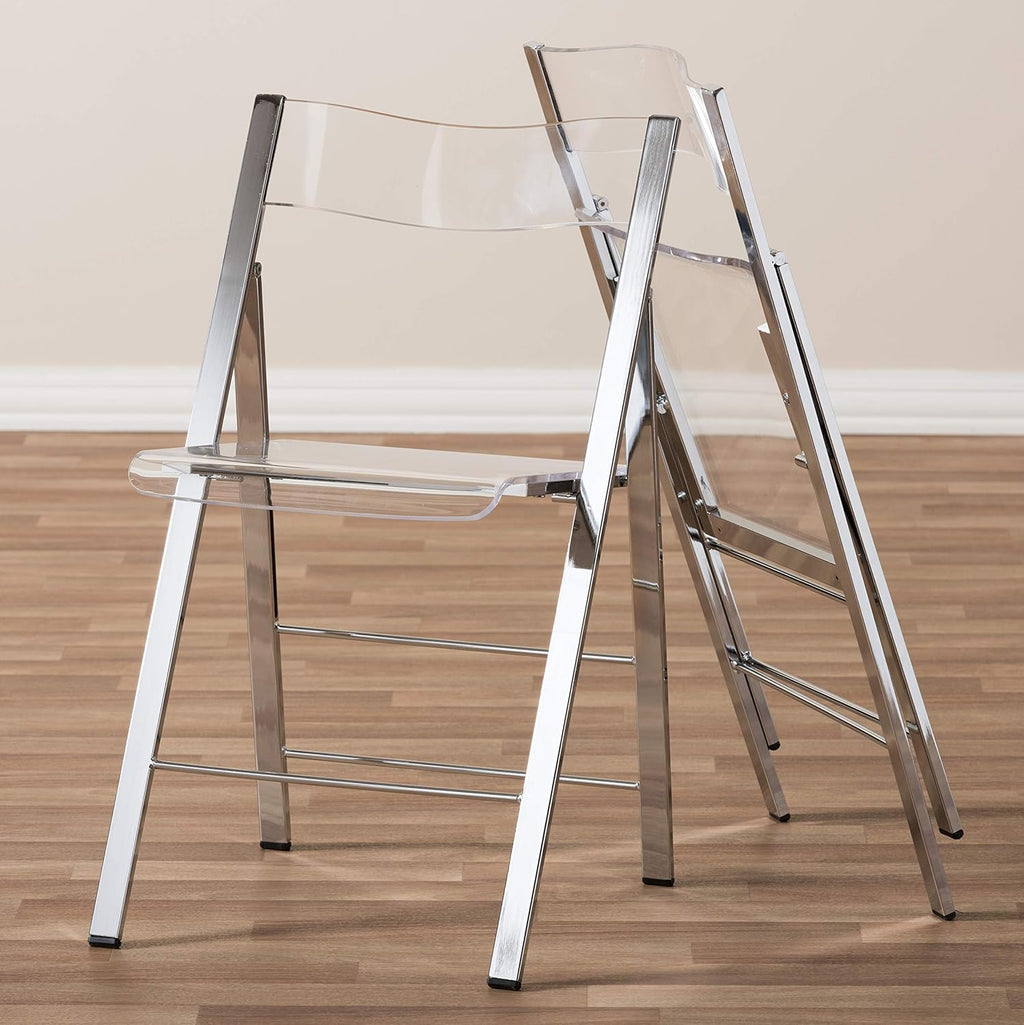 Acrylic Foldable Chair Y413