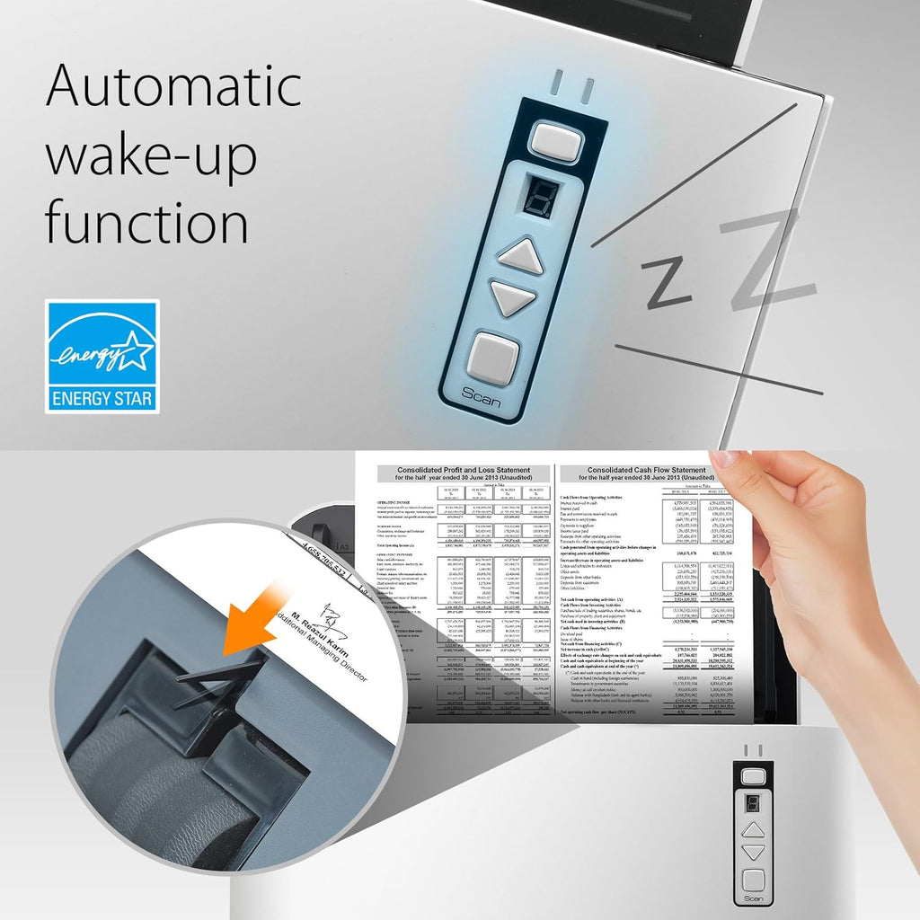 100 Page ADF 80ppm A3 Document Scanner O493966