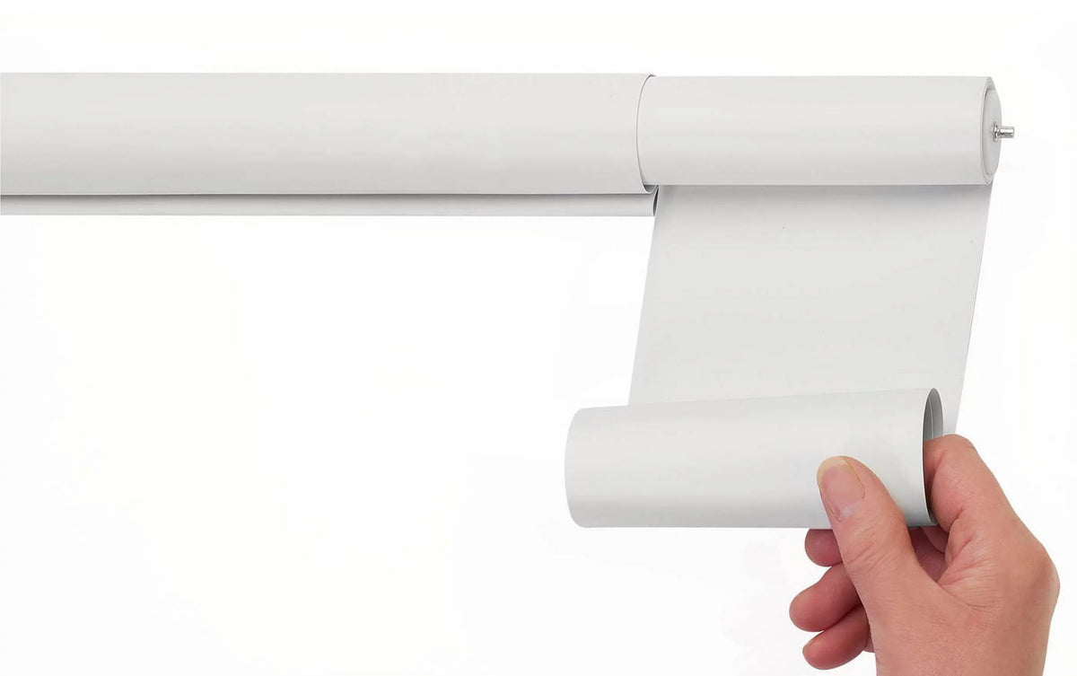 Cordless Light Filtering Vinyl Roller Window Shades, 4" x 39" F317213