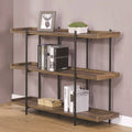 Walnut Wood Bookcase D337
