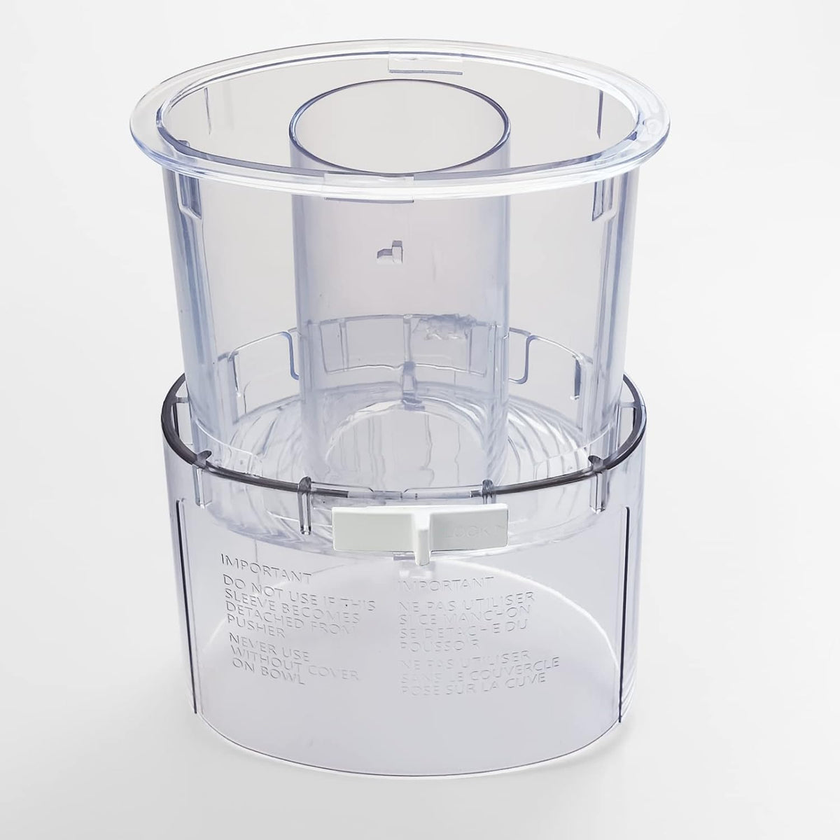 Large Pusher and Sleeve Assembly for Food Processors Y909