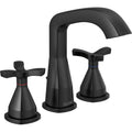 Matte Black Widespread Faucet L929378