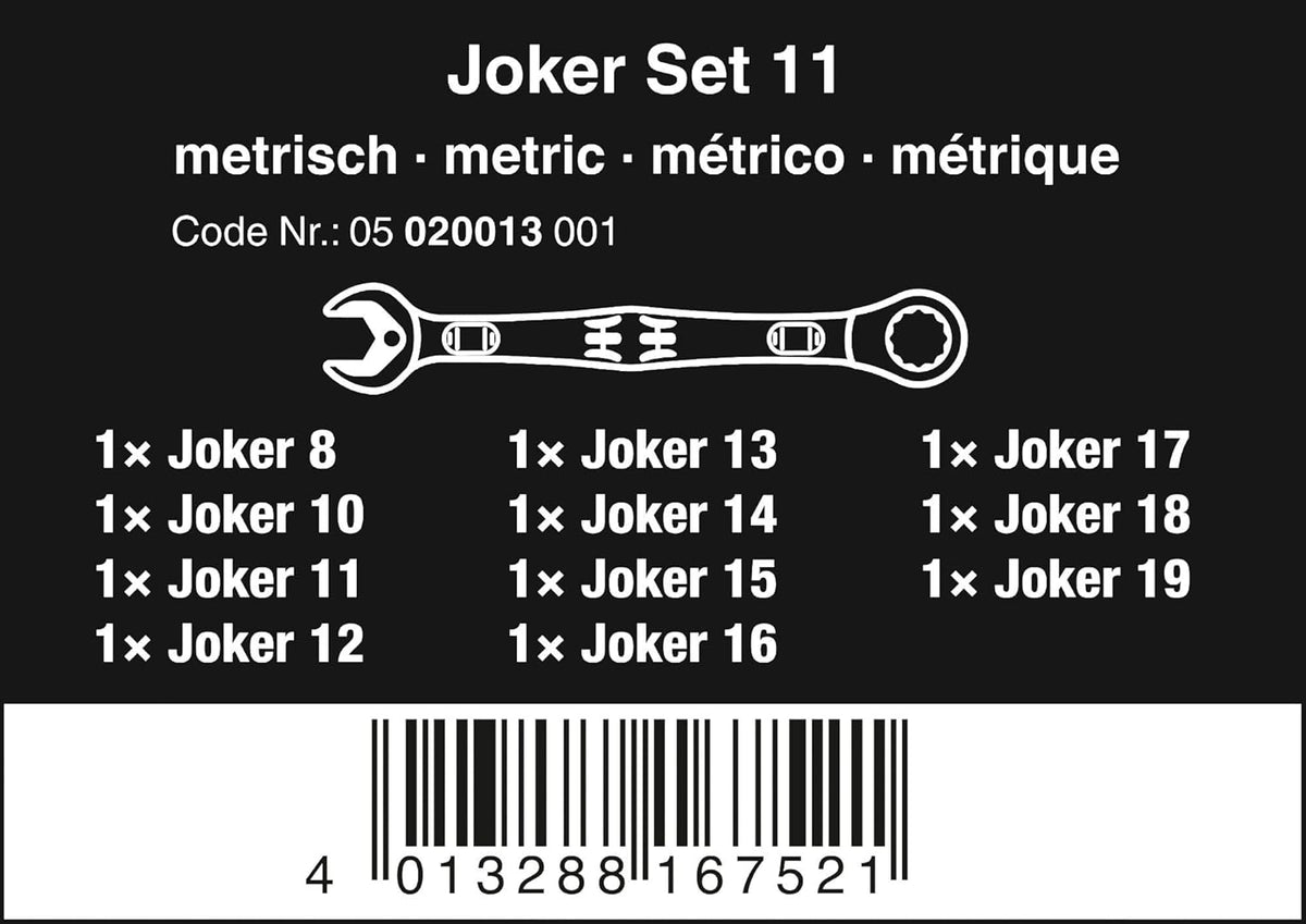 11 Piece Combination Wrench Set R509239