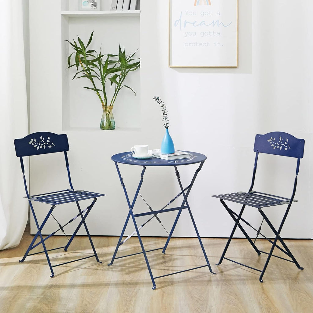 3 Piece Folding Patio Bistro Set K620392