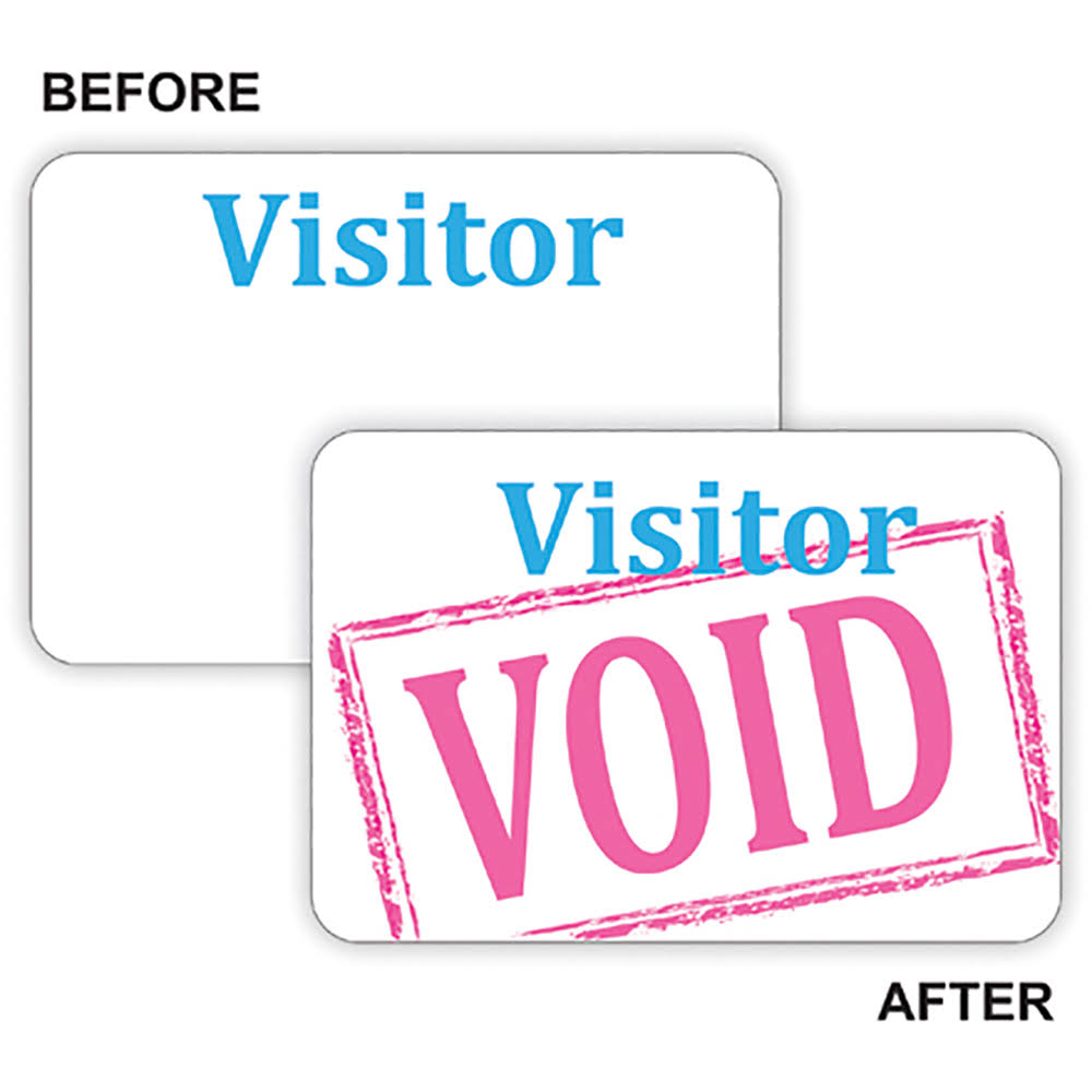 Visitor Pass 100/Case R8157