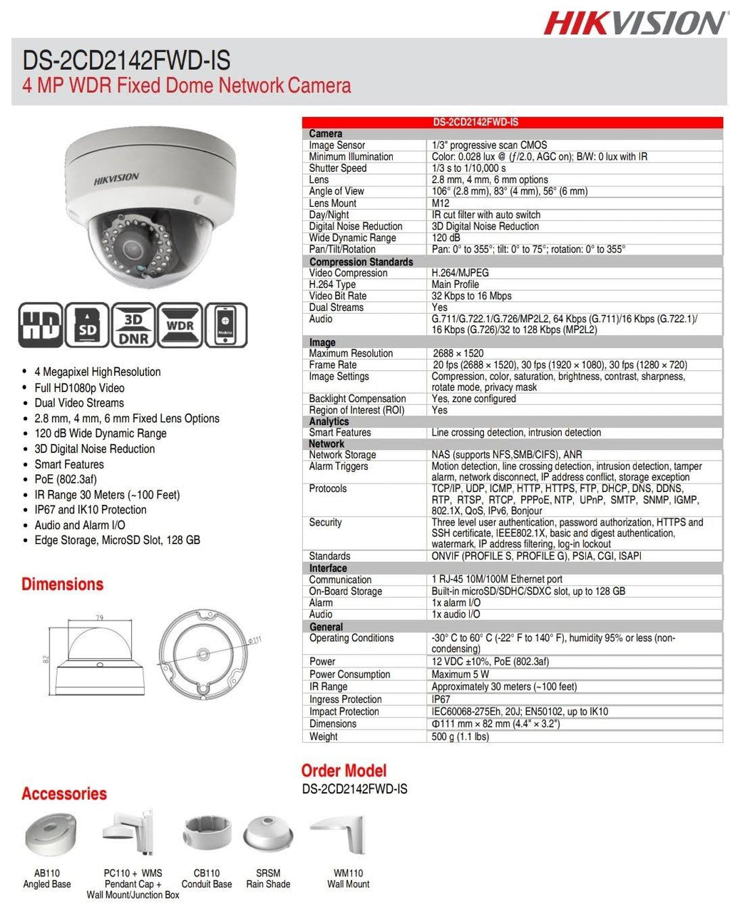 IP Dome Camera N7989