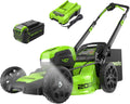 40V 20" Brushless Push Mower with 4.0Ah Battery Y431545