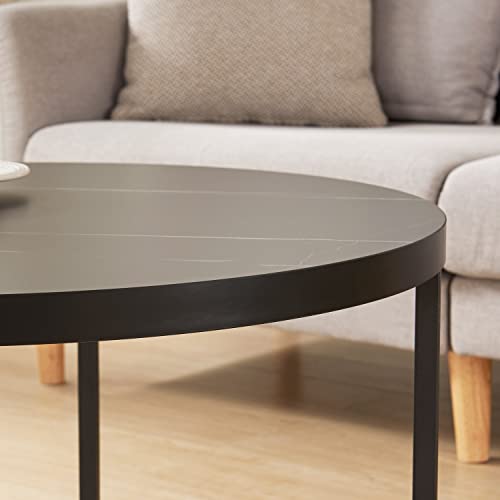 Natural Oak Round Coffee Table 31.5" A996