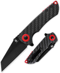 Pocket Knife with 2.98 Inches CPM-3V Wharncliff Blade Micarta Handle F371060