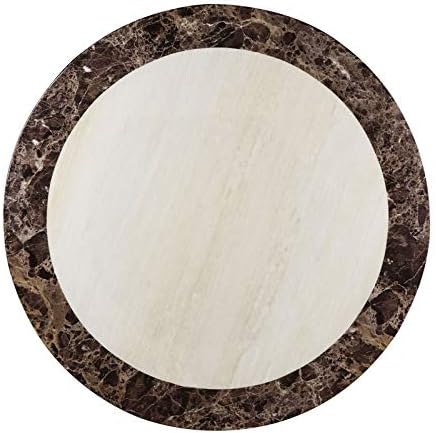 Wood Round Counter Height Table in Black Q326770