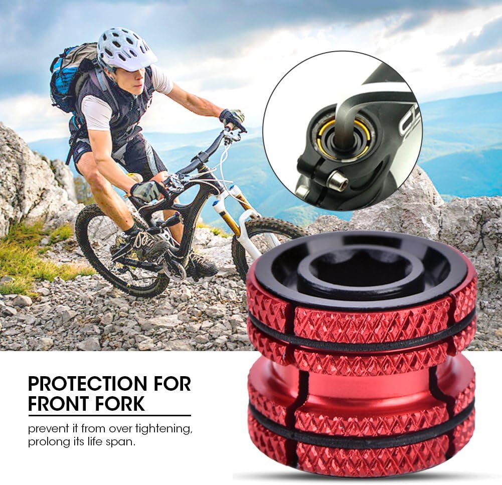 Red Compression Plug for 28.6mm Carbon Steerer M844254