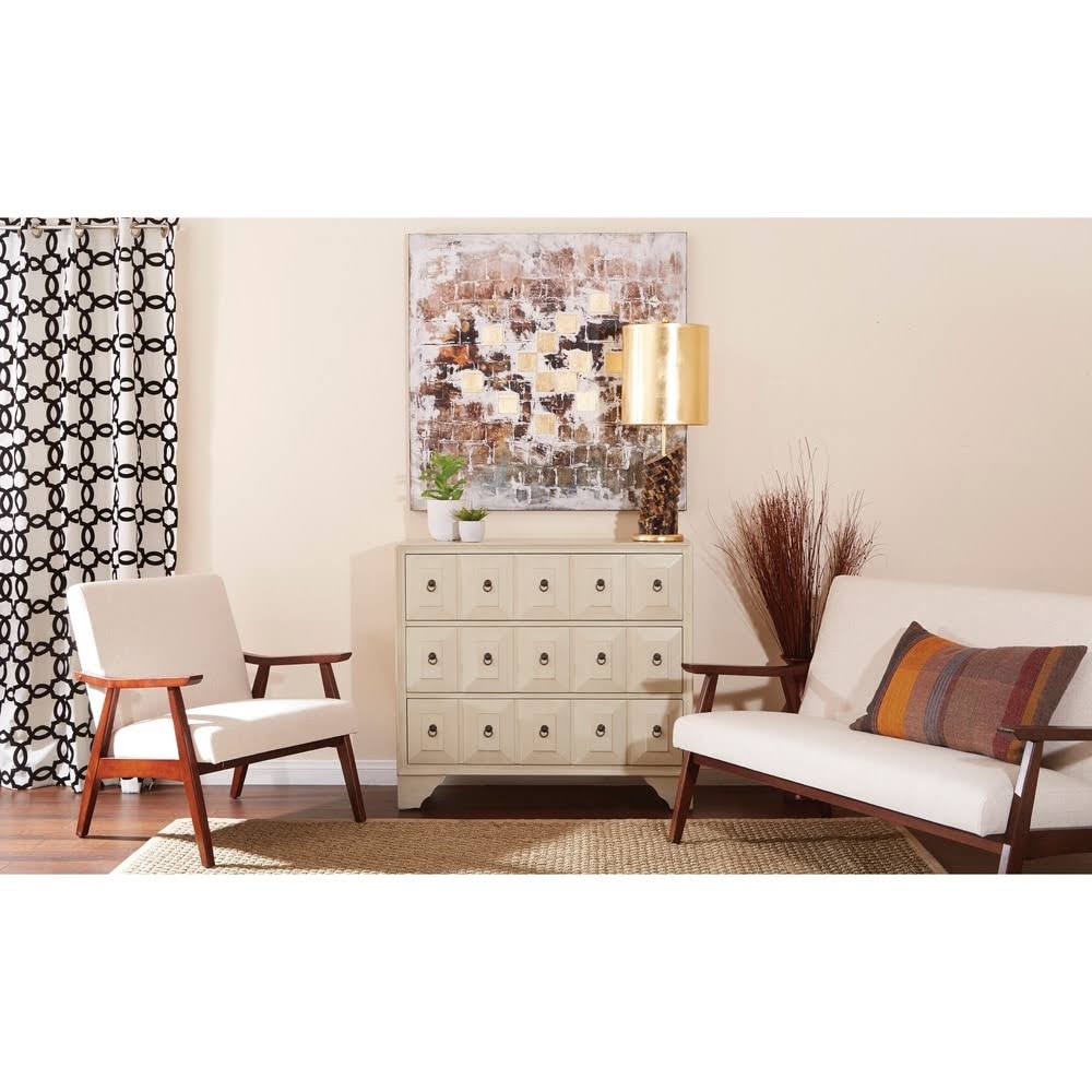Mid Century Settee Loveseat Y1456